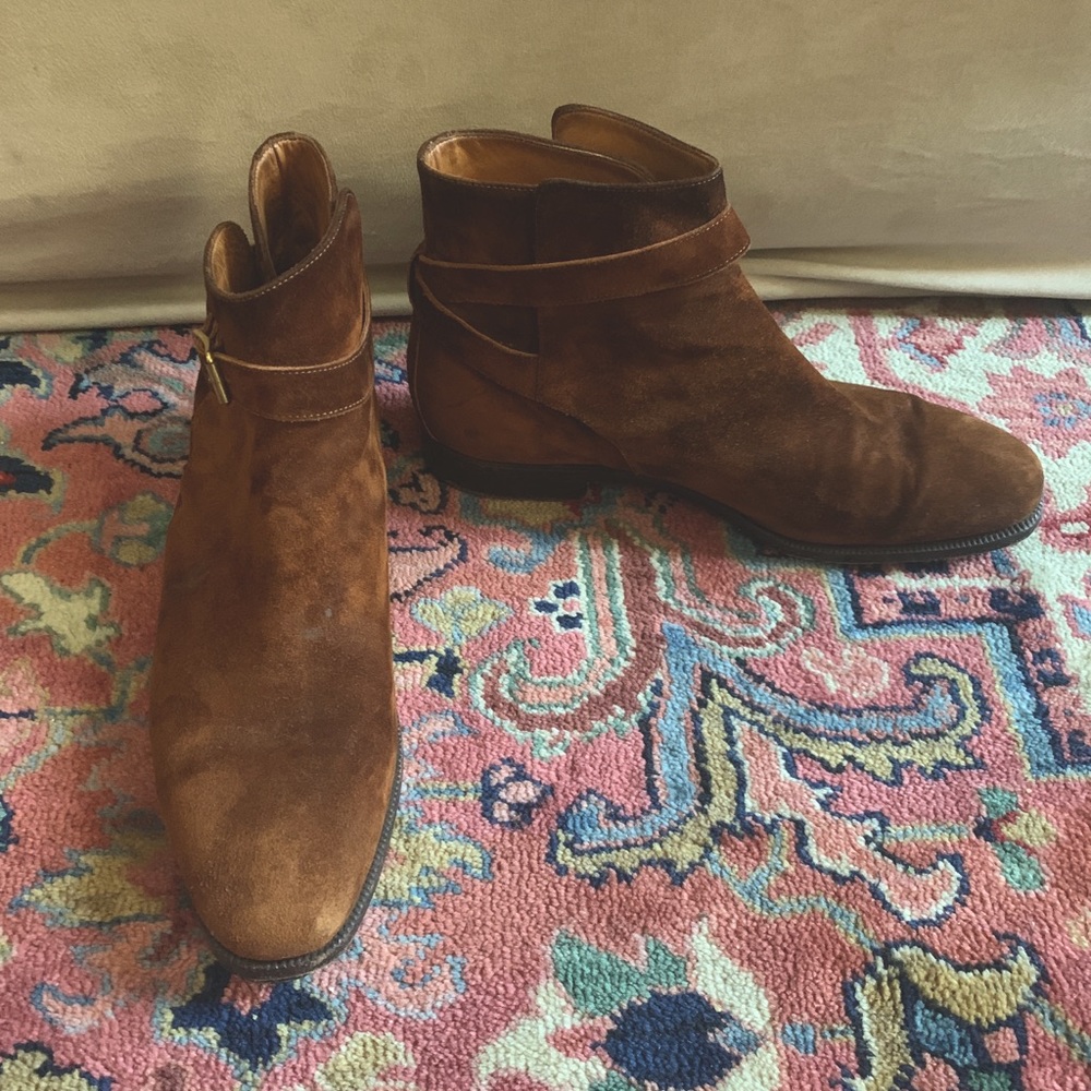 Ralph Lauren Suede Chelsea Boots